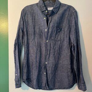 Gap Linen-Cotton Button Down Shirt